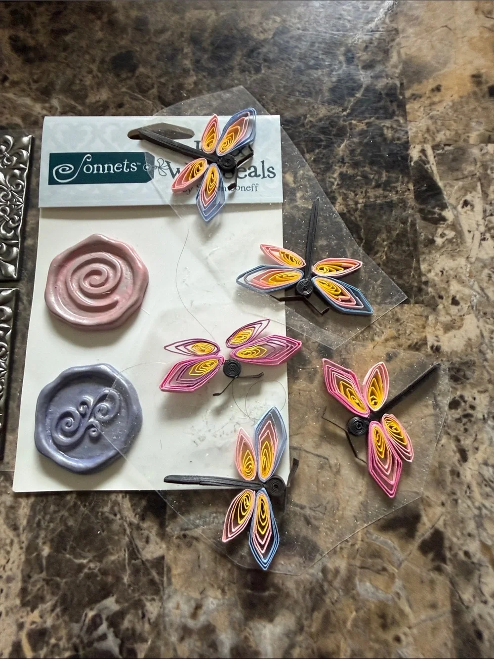 Various Scrapbook Embellishments